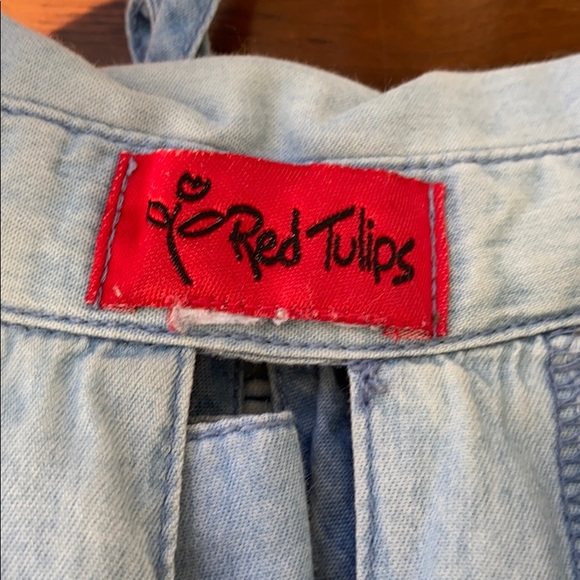 Jean button down top - Picture 4 of 4